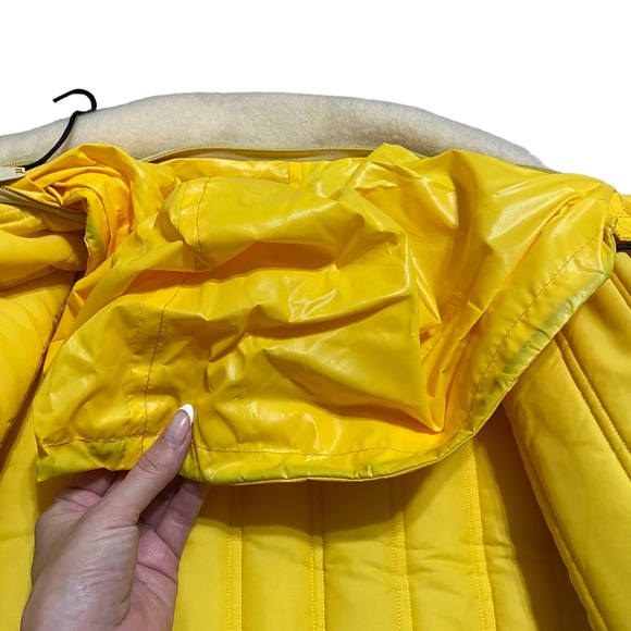 SOLD- Vintage Hudson Bay 4 Point Striped Reversible Wool Jacket - Picture 6 of 13